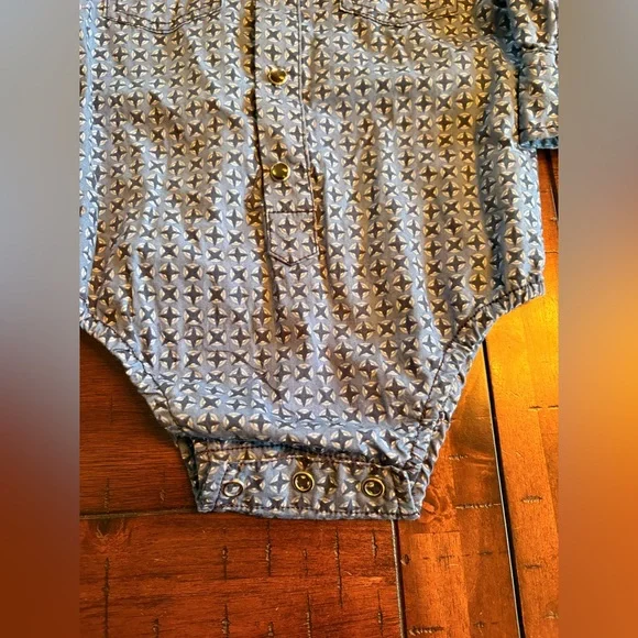 Cowboy Hardware 6 Month Cotton Onesie - Picture 5 of 8